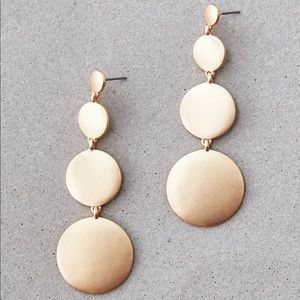 Gold 4-Tier Earring